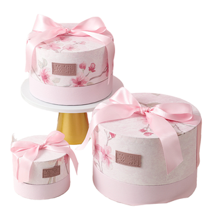 Boîte cadeau rigide écologique portable en forme de cylindre pour l'emballage de bonbons de mariage et l'utilisation de bougies - Product Image 1