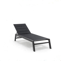 En plein air en aluminium soleil transat