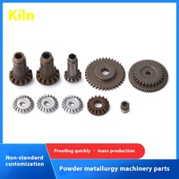 Pièces d'engrenage en métal de poudre métallurgique pour moteur à essence, personnalisées en usine, engrenage profilé, engrenage parapluie, accessoires de quincaillerie mécanique