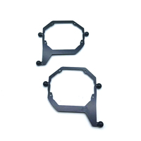 Autres accessoires d'éclairage automobile : Support de montage pour projecteur LED pour Chrysler Pacifica 2018-2019 – Cadre de fixation pour éclairage automobile