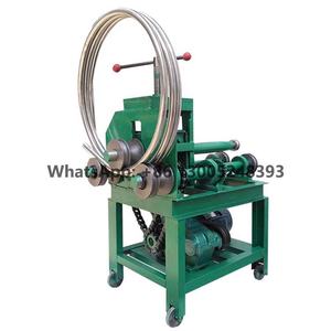 Mesin pres pekerjaan berat profesional tipe 76, penyok pipa persegi bulat 360 derajat, pipa listrik dapat diatur - Product Image 5