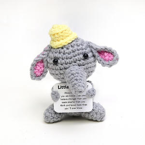 Nuovi Ornamenti Animali Attivi in Lana Lavorati a Mano con Energia Positiva, Prodotti Finiti 31cm-50cm per Bambini 7-14 Anni - Product Image 2