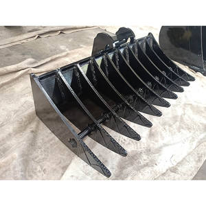 Râteau de largeur personnalisée de haute qualité pour pelle <span class=keywords><strong>Bobcat</strong></span> Râteau à racines pour mini pelle <span class=keywords><strong>Bobcat</strong></span> E35 - Product Image 5