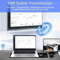 Merek Lain, Jangkauan 150M, Pemancar Penerima Video Nirkabel, Ekstender, Adaptor Cermin Layar TV Stick, Saklar DVD PC