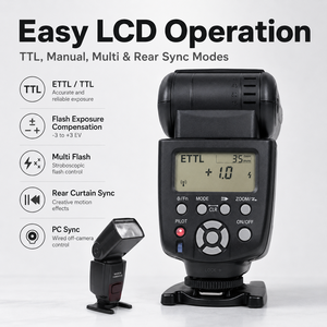 Flash Inalámbrico Yongnuo YN565EX III TTL Slave para Cámaras DSLR <span class=keywords><strong>Canon</strong></span> GN58, Flash Profesional de Alta Velocidad con Reciclaje Rápido - Product Image 5