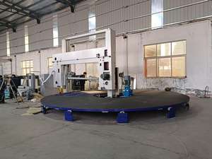 آلة تقطيع أفقية أوتوماتيكية جديدة مع نظام شفط فراغي لتقطيع الإسفنج بشكل دائري - Product Image 5