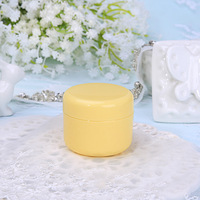 Bocaux en plastique PP vides à visser pour crème - 10g/20g/1oz/2oz/100g/150g/200g/8oz/10oz/16oz - Blanc/Transparent/Jaune/Vert - Cosmétique pour les yeux