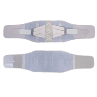 Ceinture de Soutien Lombaire Élastique en Polyester Gris S-XL – Vente Directe Usine – Confort et Protection pour l'Haltérophilie et l'Exercice Physique