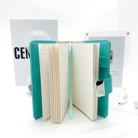 Agenda en cuir PU A5 avec serrure à combinaison, journal secret avec poches, carnet personnel pour femmes et hommes