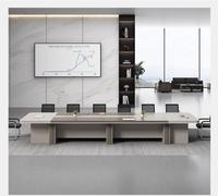 Haut de gamme luxe 8 10 12 16 personnes siège bureau réunion bureau table de conférence conseil conseil salle de réunion bureau