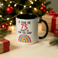Mug à thé en céramique pour Noël, tasse à boire en céramique avec motif personnalisé, mug à café durable pour les fêtes d'hiver