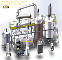 Nouvelle conception de machine de traitement des huiles usagées, mini-recyclage d'huiles moteur usagées en huile de base