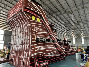 Bán thương mại PVC tàu cướp biển lớn ngoài trời <span class=keywords><strong>Inflatable</strong></span> hồ bơi <span class=keywords><strong>Slide</strong></span> cho người lớn hoặc trẻ em sử dụng - Product Image 6
