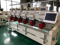 Machine à broder informatisée JINYU avec 6 têtes, machine à broder par ordinateur multi-têtes