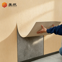 Panneau de pierre souple en travertin flexible haut de gamme, placage flexible pour la décoration de bâtiments de forme spéciale