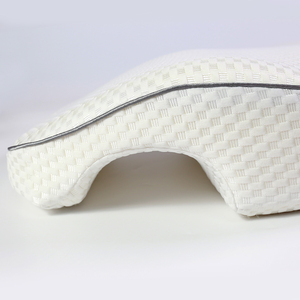 Oreiller de soutien arqué en mousse à mémoire de forme à récupération lente avec trou pour le repos des bras, soulageant la pression sur le cou, les jambes, les bras et les mains, pour couple - Product Image 4