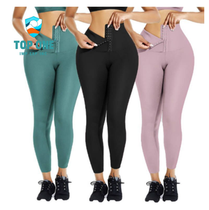 Top One Vente Chaude Femmes Néoprène Thermique Sauna Pantalon Minceur Sport Leggings Sweat Body Shaper - Product Image 5