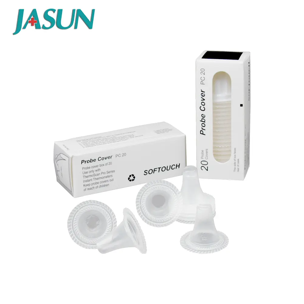 JASUN Thermo Scan Soft Touch Medical Ear Thermometer Probe Disposable Cover