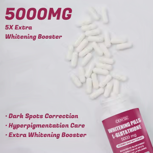 Özel etiket beyazlatma kapsülleri antioksidan kapsül cilt beyazlatma C vitamini kapsül desteği özelleştirilmiş - Product Image 3