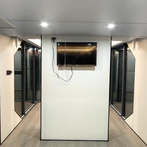 Maison à capsule spatiale mobile avec <span class=keywords><strong>toit</strong></span> <span class=keywords><strong>plat</strong></span> étoile à bulles pour l'extérieur Sun Room in Villas B & B Hotels Apartments Workshops - Product Image 2