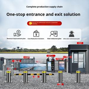 บูธรักษาความปลอดภัยของโรงแรมกลางแจ้งเคลื่อนย้ายได้โครงสร้างเหล็กกลมแบบทันสมัยพร้อมใช้งานสำหรับลานจอดรถและด่านเก็บค่าผ่านทาง - Product Image 6