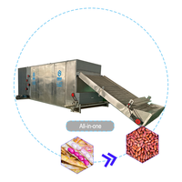Machine de séchage automatique en acier inoxydable pour soja, riz, arachides, noix de karité, haricots