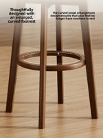 JP Offre Spéciale Bar Comptoir Tabouret Frêne En Bois Massif Moderne Tabouret Cuisine En Cuir Rond À Manger Chaises Bar Meubles Taburetes De bar