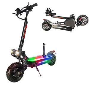 Patinete Eléctrico Plegable de Dos Ruedas <span class=keywords><strong>Fieabor</strong></span> Q06 de 11 Pulgadas, 60V 2800W*2, 80km/h con Asiento - Product Image 4