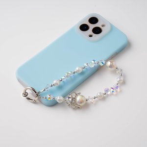 حبل تعليق فاخر مصنوع يدويًا للهواتف المحمولة بطبقتين مع فيونكة وقلب كريستالي، مصنوع من البلاستيك، إكسسوار أصلي للهاتف طراز XY-<span class=keywords><strong>PL</strong></span>-P160 - Product Image 5