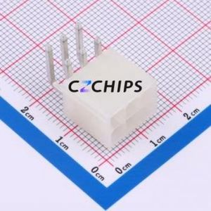 BX-5557-4.2-2-3PWZ Wire-to-Board Pin Header Bent Lead Through Hole,P=4.2mm 2x3P 4.2mm Right Angle Insert Mini-Fit (MX 4.2) - Product Image 1