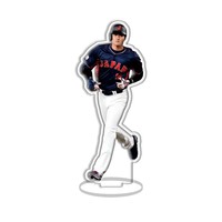 Support d'affichage personnalisé en acrylique transparent de haute qualité pour figurines de dessins animés et anime, découpé par CNC, haute transparence