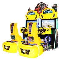 Machine de jeu de course d'arcade à pièces en gros Jeu d'arcade de simulation Machine de course Jeu de course automobile