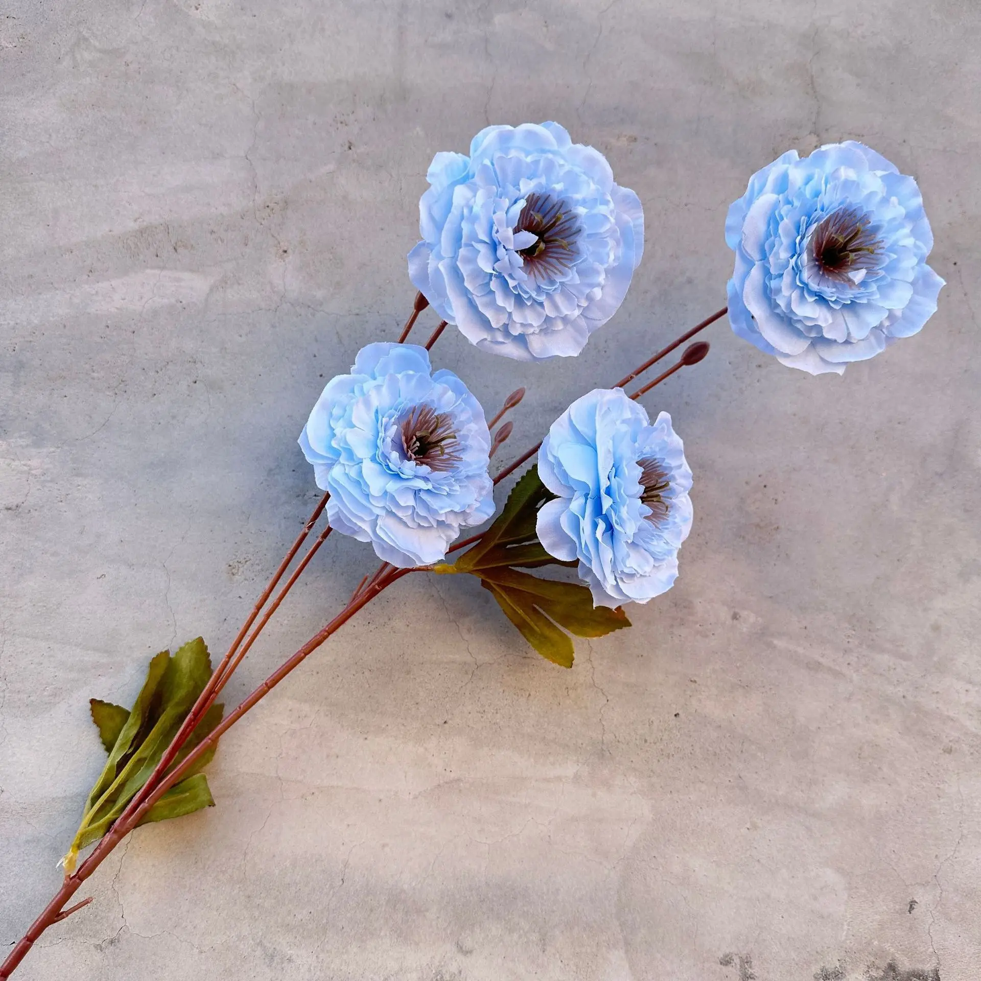 Cheap Price Interior Wedding Arrangement Home Event Site Layout Bulk Bunches Flowers Artificial Decorative