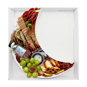 Caja de Regalo de Cartón con Forma de Luna Creciente para Envasado de Alimentos, Especial para Ramadán, Eid al-Fitr - Product Image 1