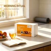 Zeldzame 10-jarige vintage witte thee Reishi Monniksvruchtenmix voor anti-veroudering & langdurige gezondheid thee OEM/ODM