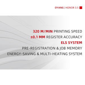 เครื่องปริ้นเตอร์โรทาเวียร์อัตโนมัติมีมอเตอร์สี Honor3.5 LDPE 6 7 8 9 <span class=keywords><strong>10</strong></span> 11 12 - Product Image 2