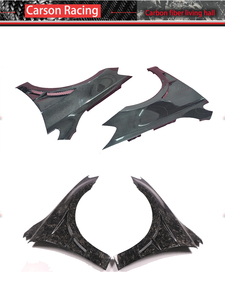 Per Volkswagen <span class=keywords><strong>Golf</strong></span> <span class=keywords><strong>7.5</strong></span> 2017-2019 Parafango di Ricambio Retrofit in Fibra di Carbonio Umida WET per MK7.5 GTi R, Adesivi per Prese d'Aria Laterali Parafango - Product Image 3