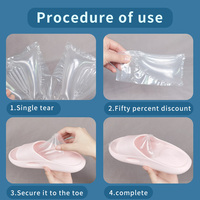 Embauchoir universel anti-plis pour chaussures, protecteur lavable pour baskets, support de bout en plastique, emballage