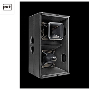 T24N Dual 12" Full Range <strong>Speaker</strong> Passive Pa Audio System for Bar Party 2x12" / 1.4" Horn-in-horn Construction - Product Image 2
