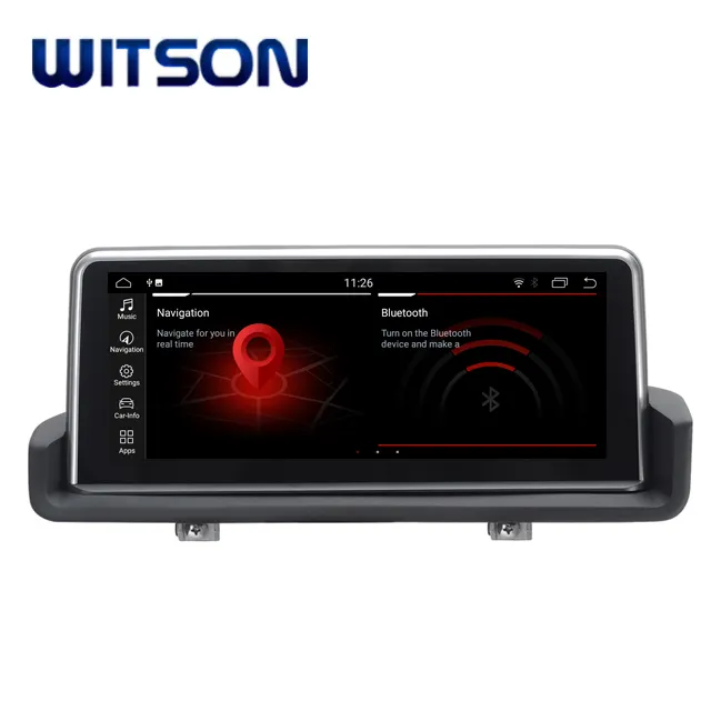 WITSON — lecteur DVD de voiture, avec conduite à gauche avec idrivière, sous ANDROID 9.0, pour BMW série 3 E90, E91, E92, E93 (2006-2012)