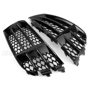 Grille de pare-chocs avant en nid d'abeille pour feux de brouillard, cache de phare antibrouillard pour Audi RS5 B8.5 2013 2014 2015 2016 8T0807681F - Product Image 5