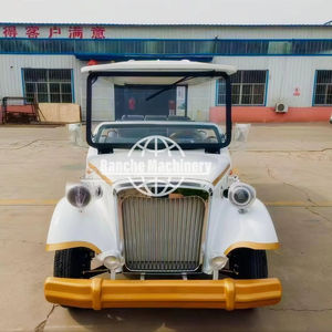 Vehículo Turístico Eléctrico Clásico Retro, Juego de 8 Piezas, Modelo Clásico, Certificado CE, Batería de Plomo-Ácido, 4-17 Asientos, Velocidad Máxima 60 km/h - Product Image 1