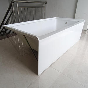Bañera <span class=keywords><strong>de</strong></span> Esquina Moderna <span class=keywords><strong>de</strong></span> Acrílico Blanco <span class=keywords><strong>de</strong></span> <span class=keywords><strong>1</strong></span>.5 Metros, para <span class=keywords><strong>1</strong></span> Persona, con Faldón, Independiente, para Hoteles, en Oferta - Product Image 3