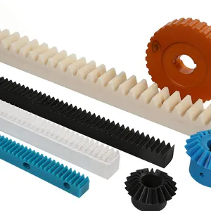 Factory Manufacture High Quality Custom Sizes Derlin POM CNC Plastic Gear Rack Nylon/peek/pom Rack Gears