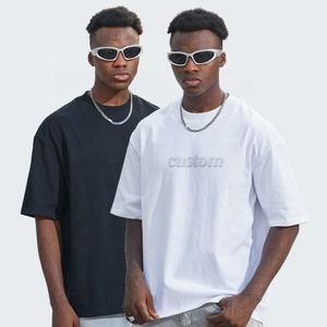T-shirt en coton vierge pour hommes T-shirt personnalisé en coton de haute qualité à épaules tombantes pour hommes vierge - Product Image 1