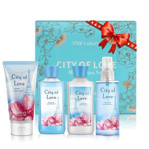 Commercio all'ingrosso set per la cura del corpo gel doccia lozione mist <span class=keywords><strong>travel</strong></span> <span class=keywords><strong>size</strong></span> prodotti regalo per la cura del corpo set per la cura della pelle del bagno - Product Image 1
