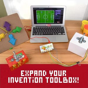 MK Set Deluxe Kit con Cable USB Dupond Line Pinzas de Cocodrilo para Niños <span class=keywords><strong>Makey</strong></span> Edades 8-10 - Product Image 5