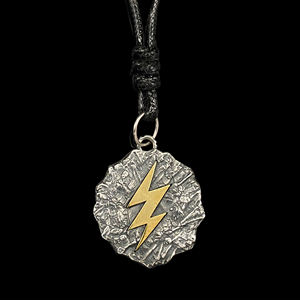 Pendentif en argent sterling 925, <span class=keywords><strong>foudre</strong></span> <span class=keywords><strong>de</strong></span> <span class=keywords><strong>Zeus</strong></span>, collier gothique en forme <span class=keywords><strong>de</strong></span> <span class=keywords><strong>foudre</strong></span> pour homme, bijoux fins, cadeaux hip-hop punk - Product Image 2