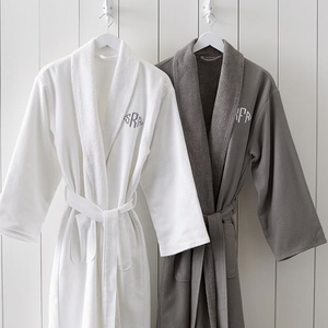 De lujo de microfibra de felpa de lana Albornoz de Spa traje de baño de las mujeres - Product Image 3