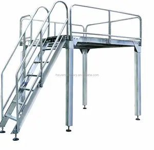 Focus Machinery 2024 Hot Sell Stainless Steel Work Platform Staircase Platform